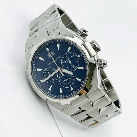 Vacheron Constantin Overseas Chronograph 49150/b01a-9745 42mm Stainless steel Blue 2