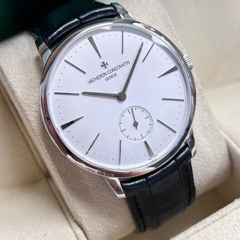 Vacheron Constantin Patrimony 1110U/000G-B086 42mm White gold Silver 1