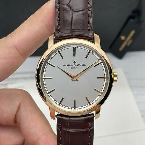 Vacheron Constantin Traditionnelle 43075/000R-9737 41mm Rose gold Silver