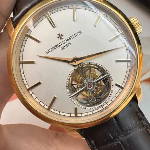 Vacheron Constantin Traditionnelle 6000T/000R-B346 41mm Rose gold Silver