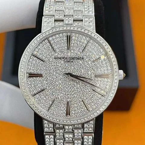 Vacheron Constantin Traditionnelle 81575/V02G-9274 38mm White gold Paved