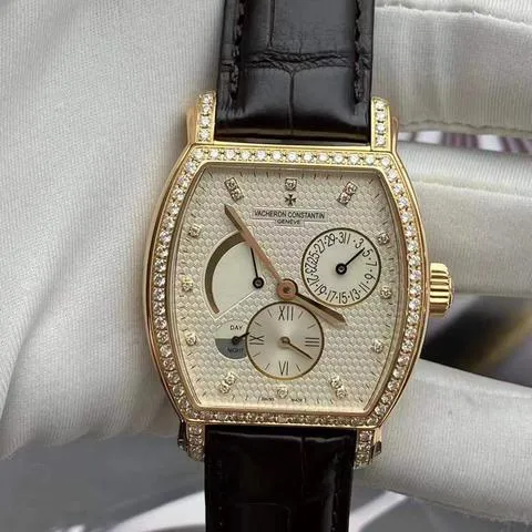 Vacheron Constantin 47700/000R Rose gold Champagne