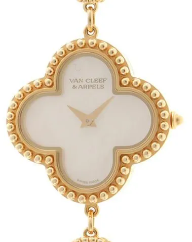 Van Cleef & Arpels VCARO40P00 25.5mm Yellow gold Mother-of-pearl