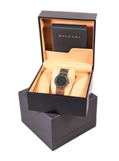 Bulgari BB 33 SS Stainless steel Black