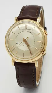 Jaeger-LeCoultre Memovox 18k yellow gold Silver