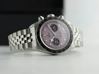 Tudor Black Bay Chronograph 79360N Stainless steel Pink