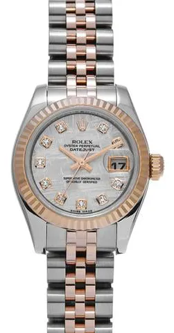 Rolex Lady-Datejust 179171G 26mm Stainless steel Gray