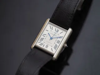 Cartier Tank 4324 Stainless steel Silver