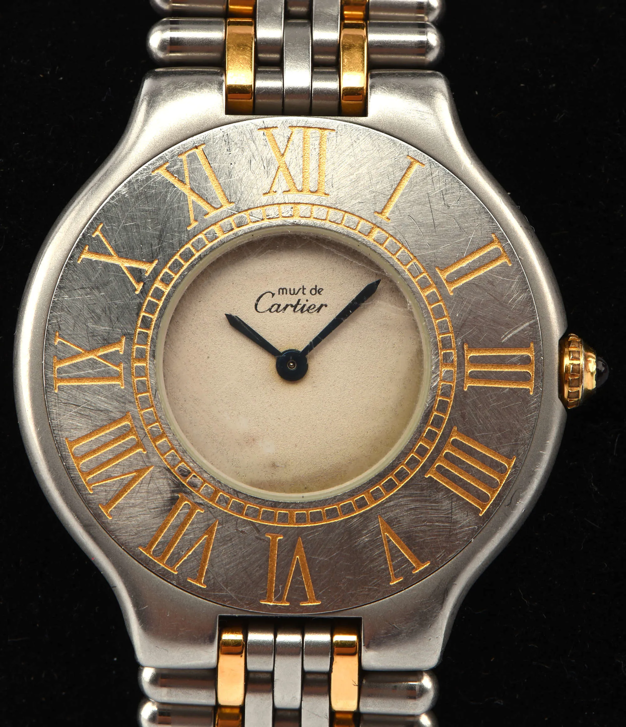 Cartier Must 21 31mm Gold-plated White