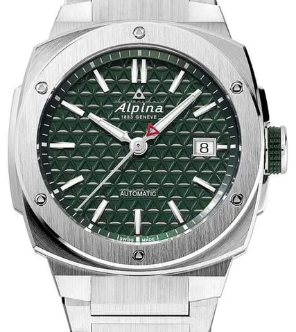 Alpina AL-525GR3AE6B 41mm Stainless steel Green