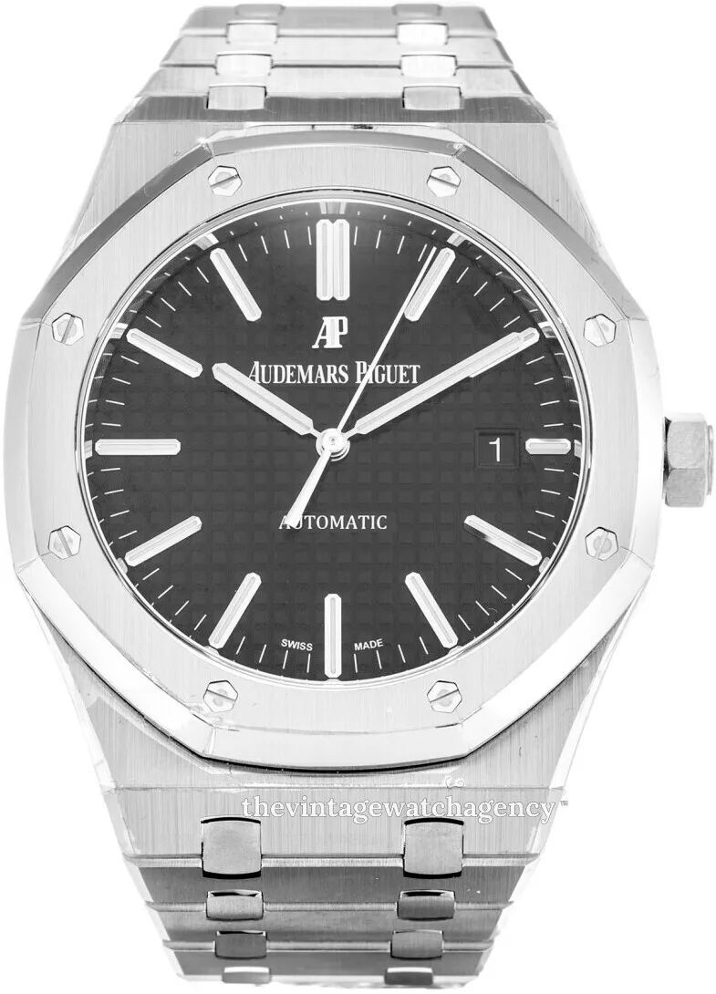 Audemars Piguet Royal Oak 15400ST.OO.1220ST.01 41mm Stainless steel Black