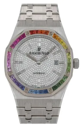 Audemars Piguet Royal Oak 15413BC.YY.1220BC.01 41mm White gold Silver