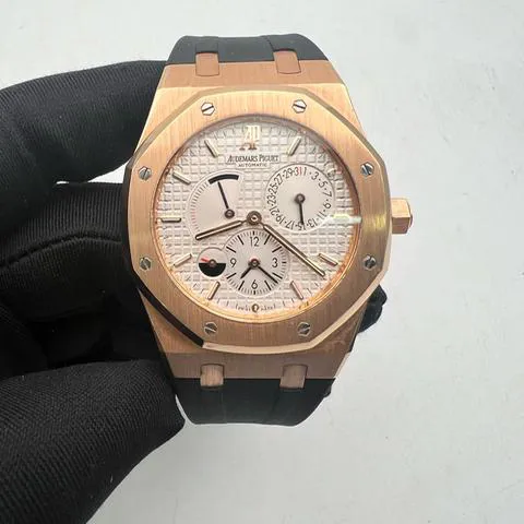 Audemars Piguet Royal Oak 26120OR.OO.D088CR.01 39mm Rose gold Silver