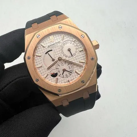 Audemars Piguet Royal Oak 26120OR.OO.D088CR.01 39mm Rose gold Silver 1