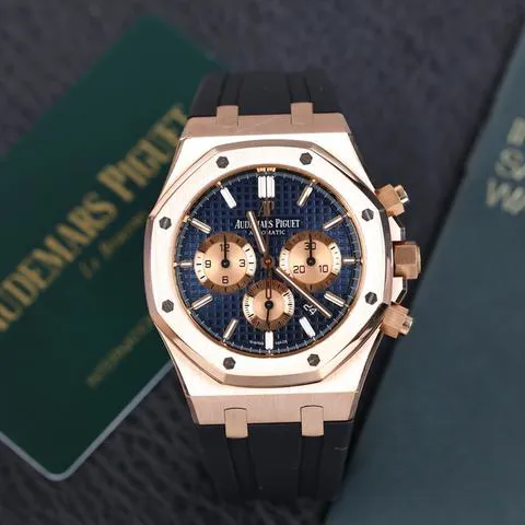 Audemars Piguet Royal Oak 26331OR.OO.D315CR.01 41mm Rose gold Blue