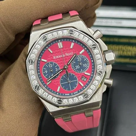 Audemars Piguet Royal Oak Offshore 26231ST.ZZ.D069CA.01 37mm Stainless steel Pink