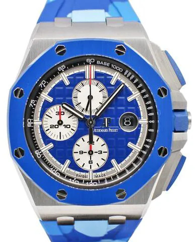 Audemars Piguet Royal Oak Offshore 26400SO.OO.A335CA.01 44mm Stainless steel Blue