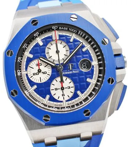 Audemars Piguet Royal Oak Offshore 26400SO.OO.A335CA.01 44mm Stainless steel Blue 2