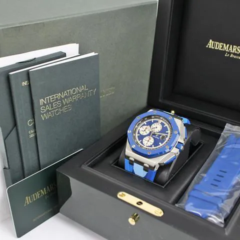 Audemars Piguet Royal Oak Offshore 26400SO.OO.A335CA.01 44mm Stainless steel Blue 3