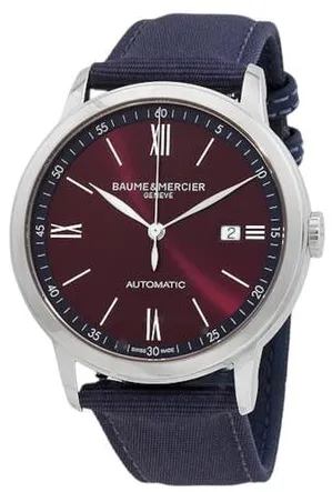 Baume & Mercier Classima M0A10694 42mm Stainless steel Bordeaux