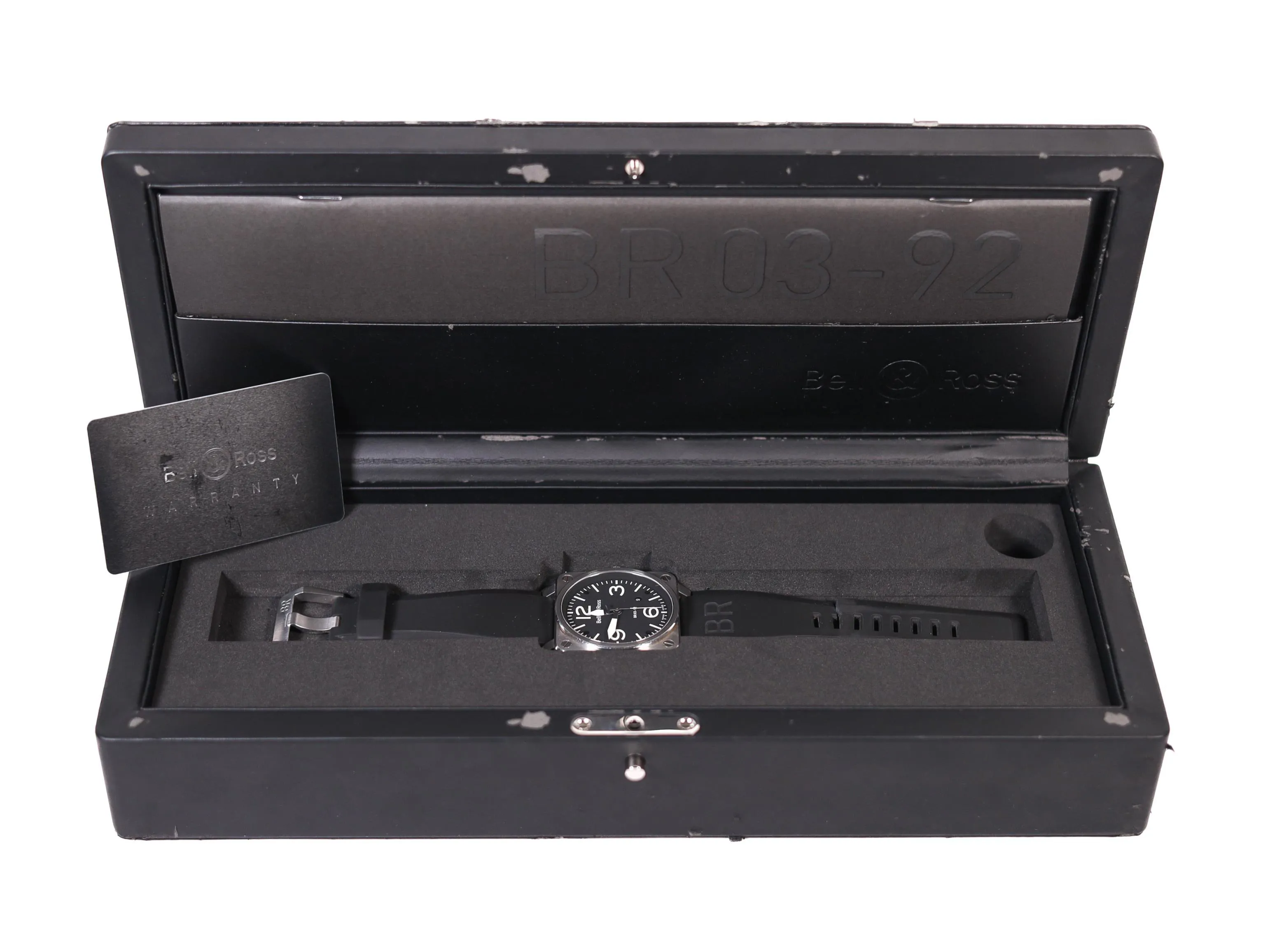 Bell & Ross Aviation Type 42mm Stainless steel Black