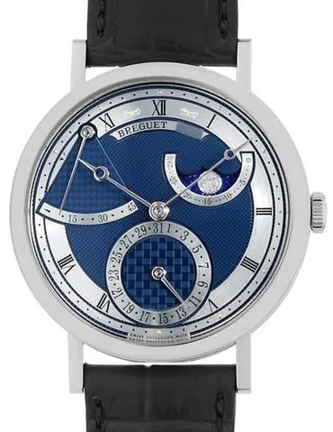 Breguet Classique 7137BB/Y5/9VU 39mm White gold Blue