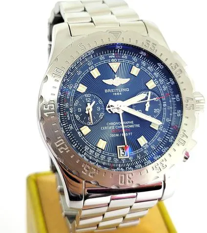 Breitling Skyracer A27362 43.5mm Stainless steel Blue