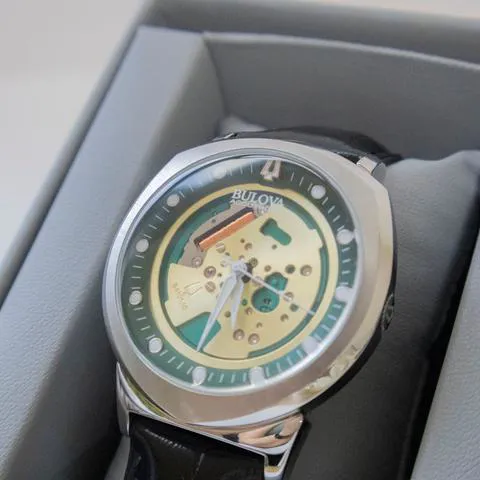 Bulova Accutron 96A155 42mm Stainless steel Green