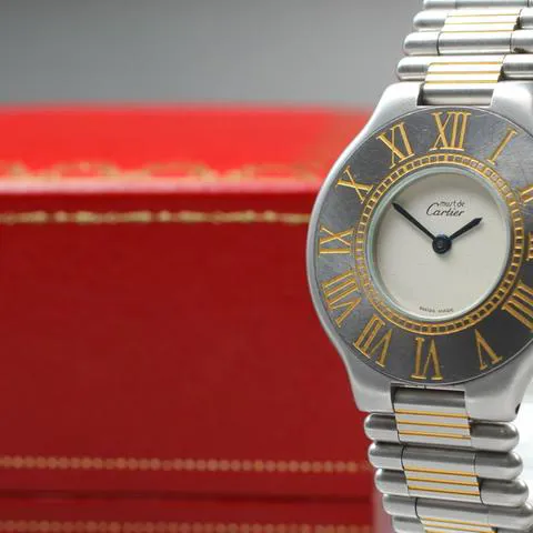 Cartier 21 Must de Cartier 1330 30mm Stainless steel Silver