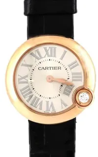 Cartier Ballon Blanc WGBL0003 30mm Rose gold Silver