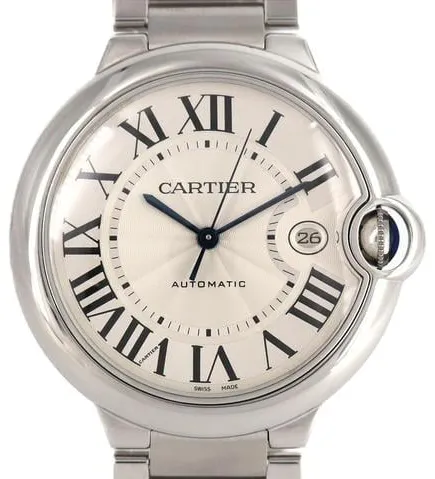 Cartier Ballon Bleu 42mm W69012Z4 42mm Silver