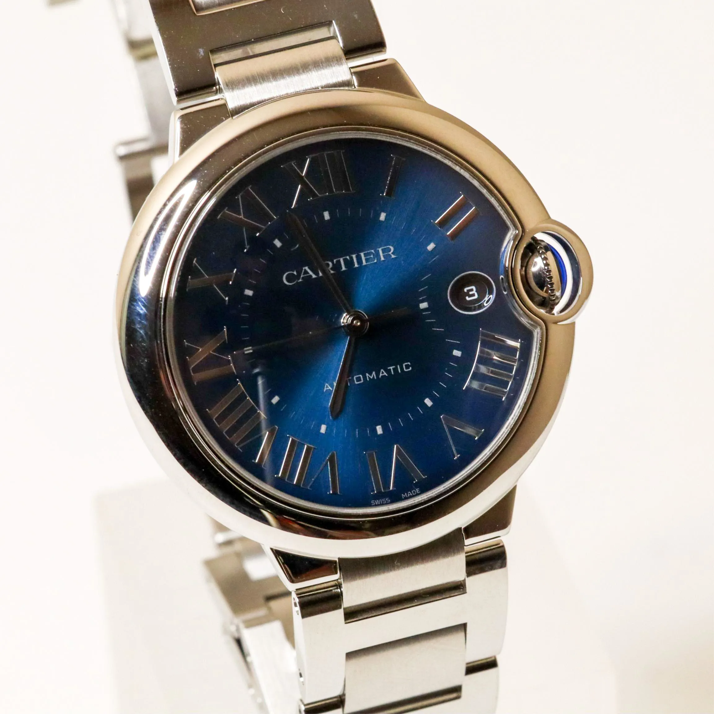 Cartier Ballon Bleu de Cartier 40mm Stainless steel Blue