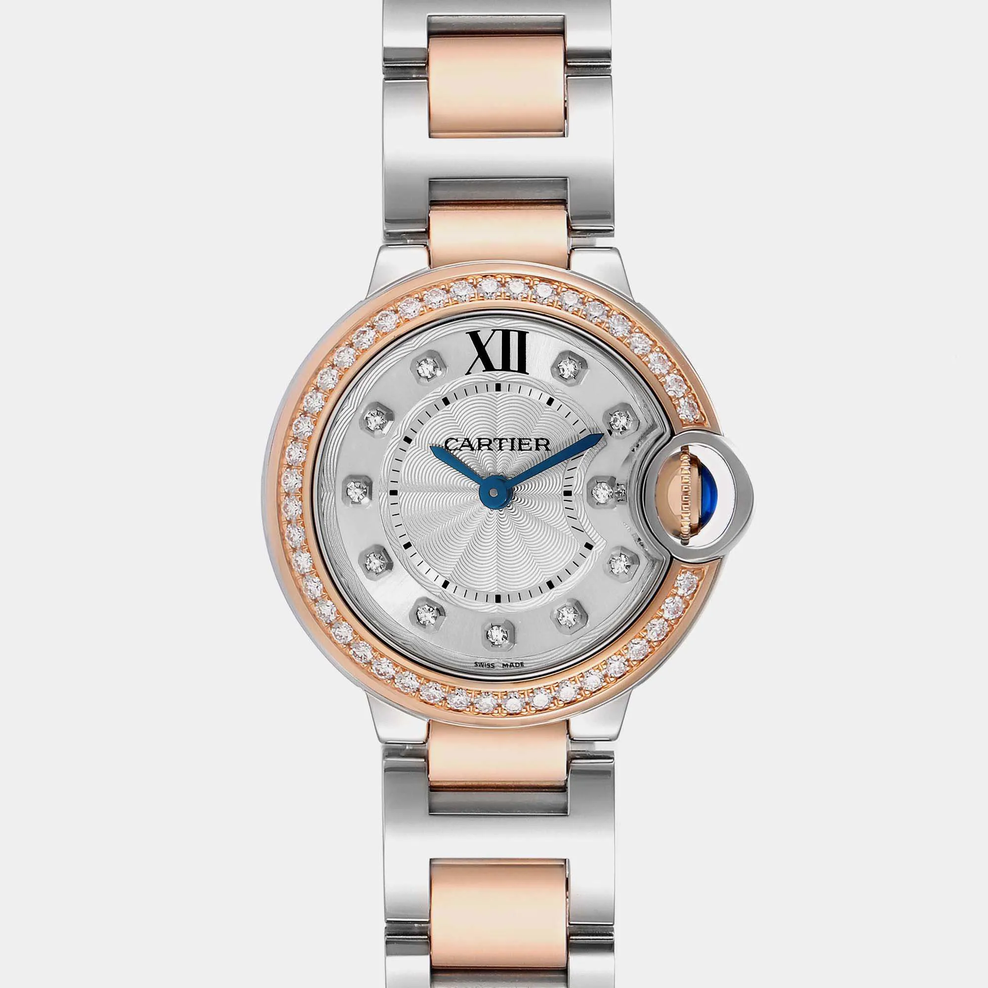 Cartier Ballon Bleu W3BB0009 Rose gold and Stainless steel and 18k rose gold 1