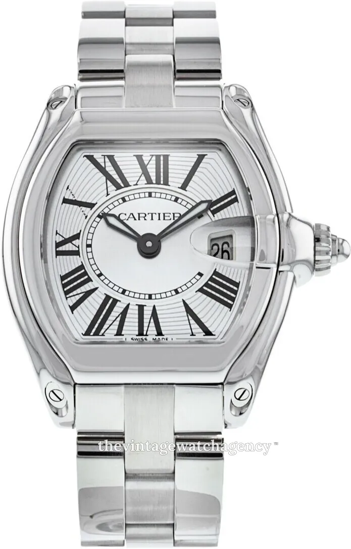 Cartier Roadster W62016V3 Stainless steel Silver