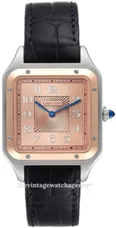 Cartier Santos de Cartier W2SA0025 Stainless steel Pink