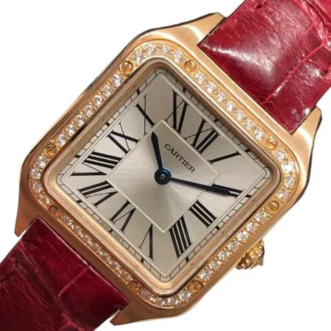 Cartier Santos Dumont WJSA0017 27.5mm Rose gold Rose