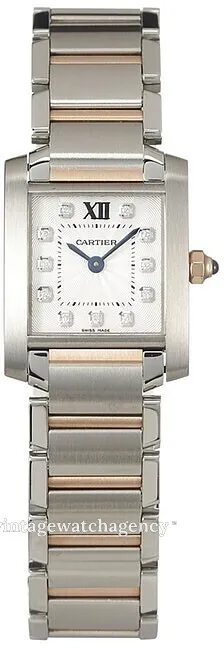 Cartier Tank Française WE110004 Stainless steel Silver