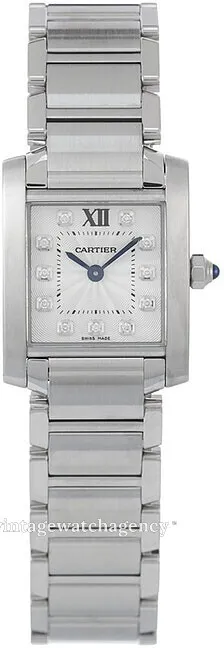 Cartier Tank Française WE110006 Stainless steel Silver