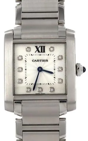 Cartier Tank Française WE110007 25mm Stainless steel Silver