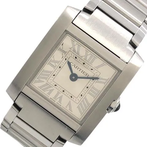 Cartier Tank Française WSTA0065 21mm Stainless steel Silver