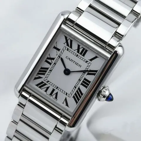 Cartier Tank Must WSTA0051 29.5mm Stainless steel Silver