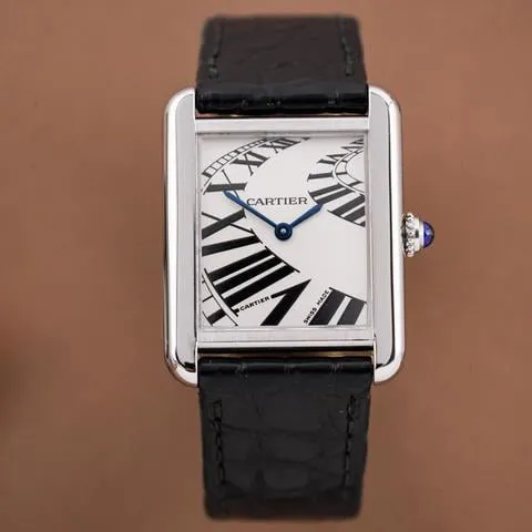 Cartier Tank Solo W5200018 24mm Stainless steel Silver