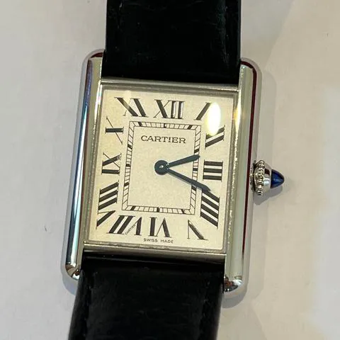 Cartier Tank WSTA0041 Stainless steel Silver