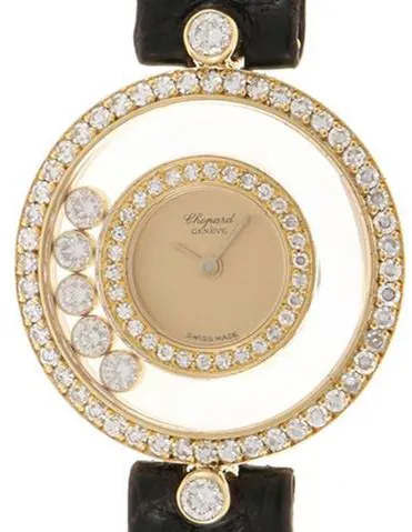 Chopard Happy Diamonds 20/3957 24mm Yellow gold Gold