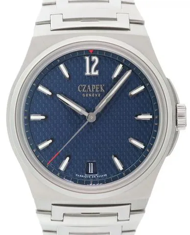 Czapek & Cie reference, please 40.5mm Stainless steel Blue