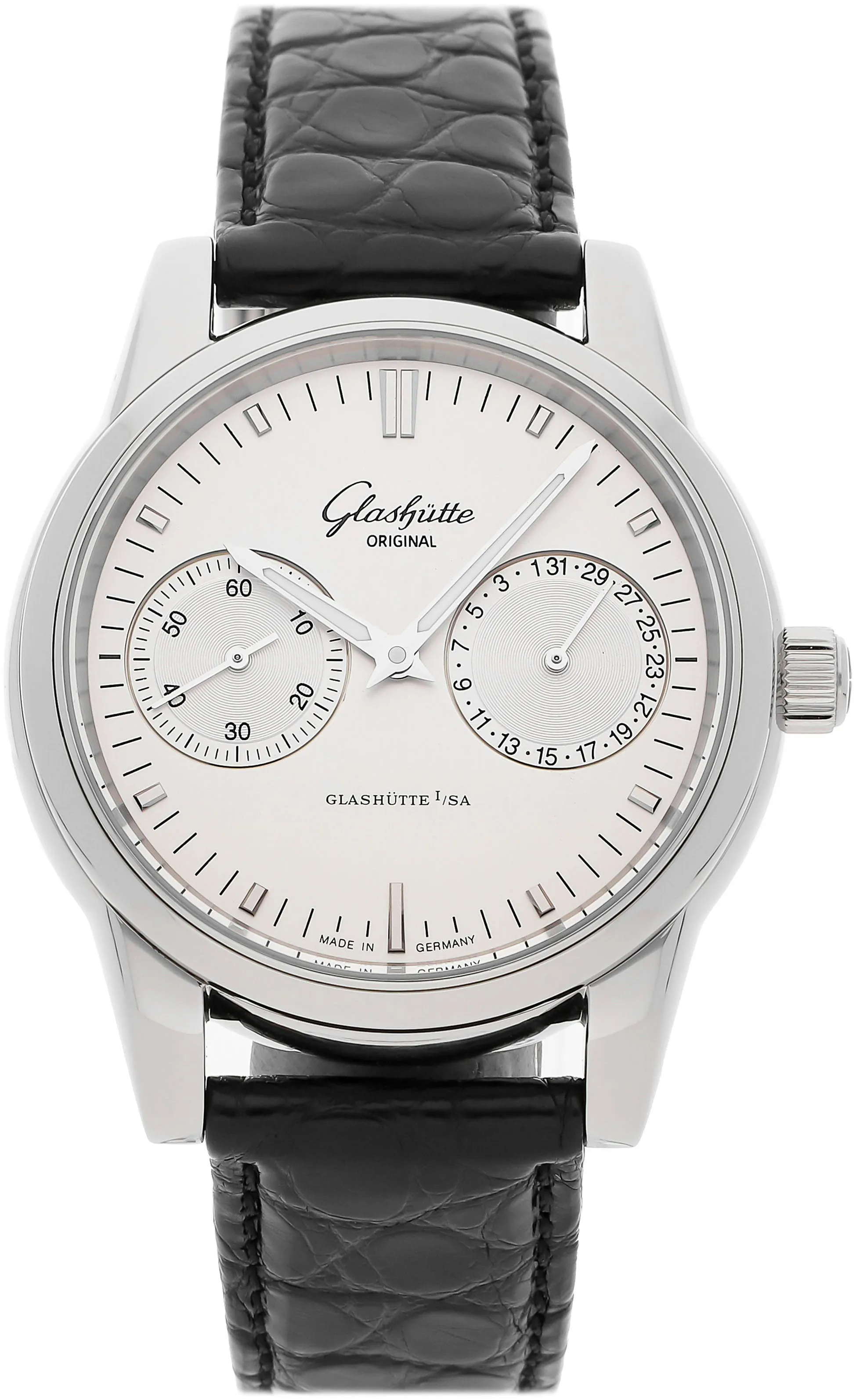 Glashütte Senator 39-58-02-02-04 40mm Stainless steel Silver