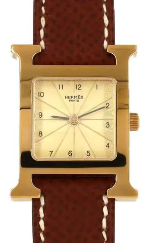 Hermès Heure H HH1.201 21mm Gold