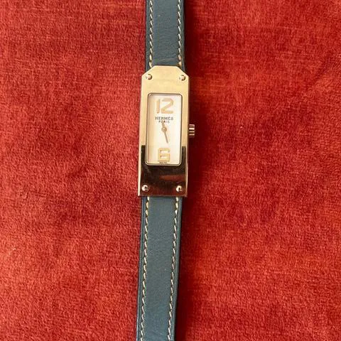 Hermès Kelly KT1.210 15mm Stainless steel White