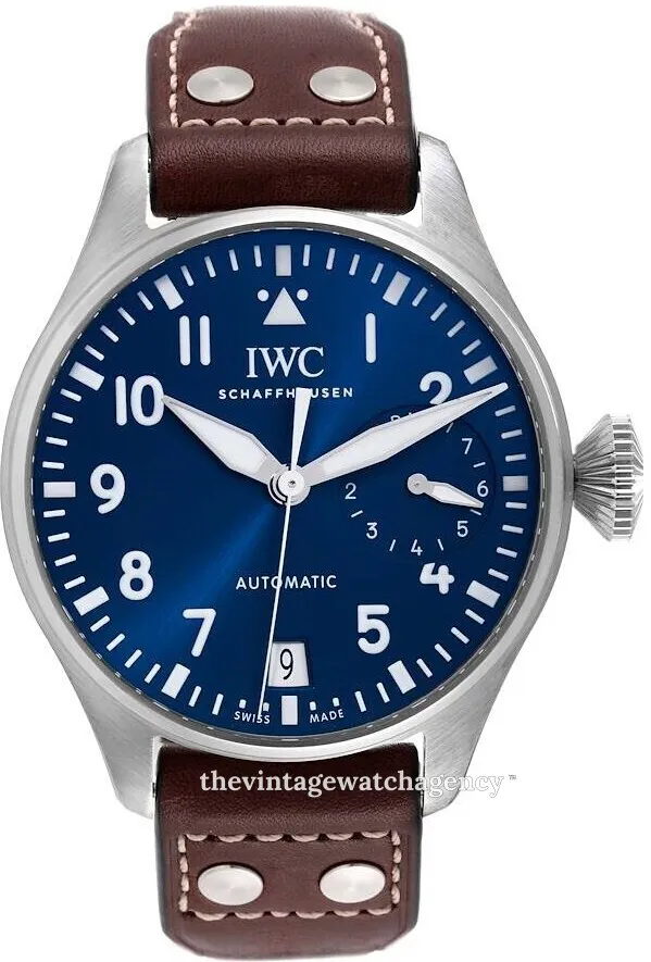 IWC Big Pilot IW501002 46.2mm Stainless steel Blue