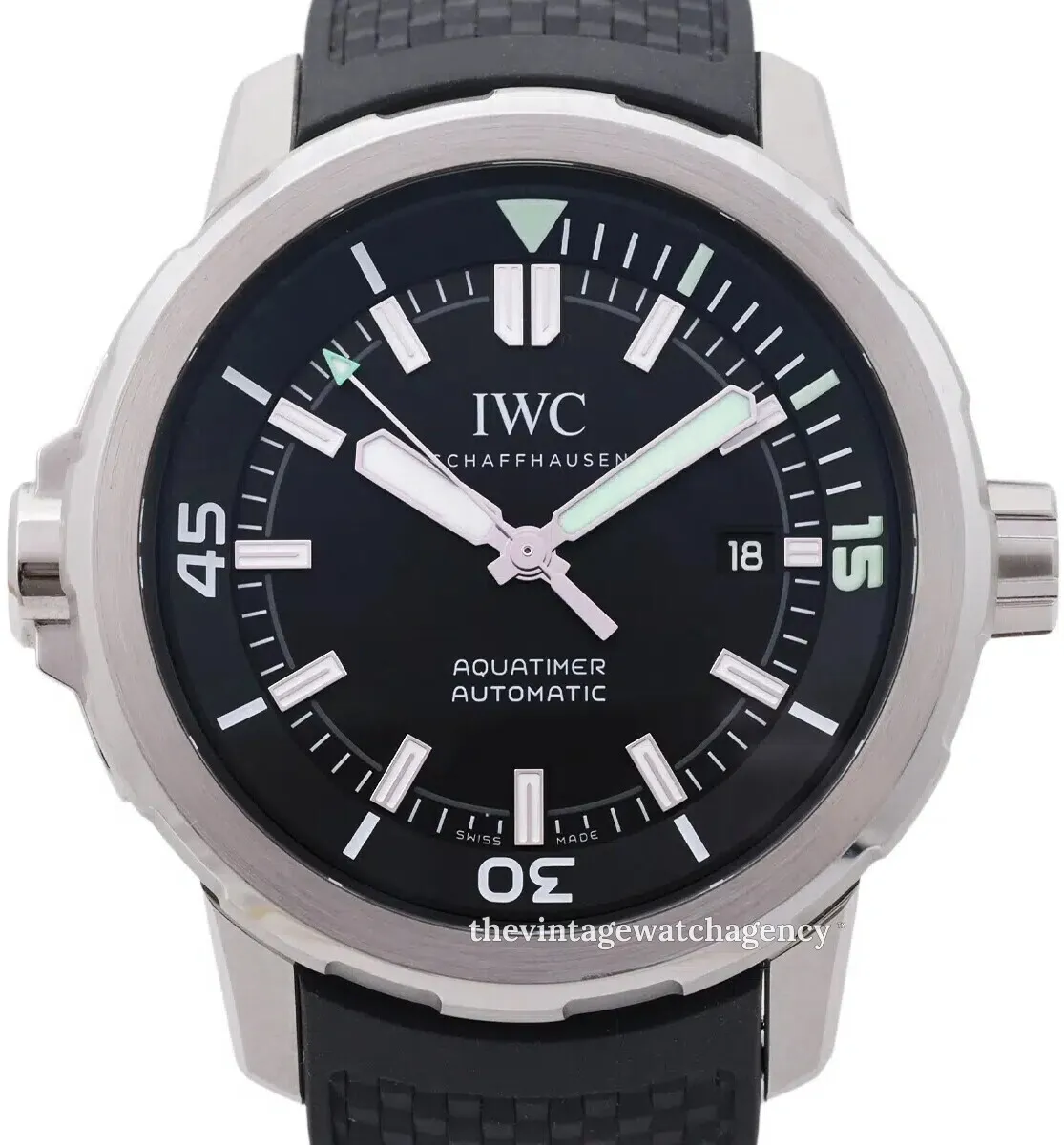 IWC GST Aquatimer IW3288-02 42mm Stainless steel Black